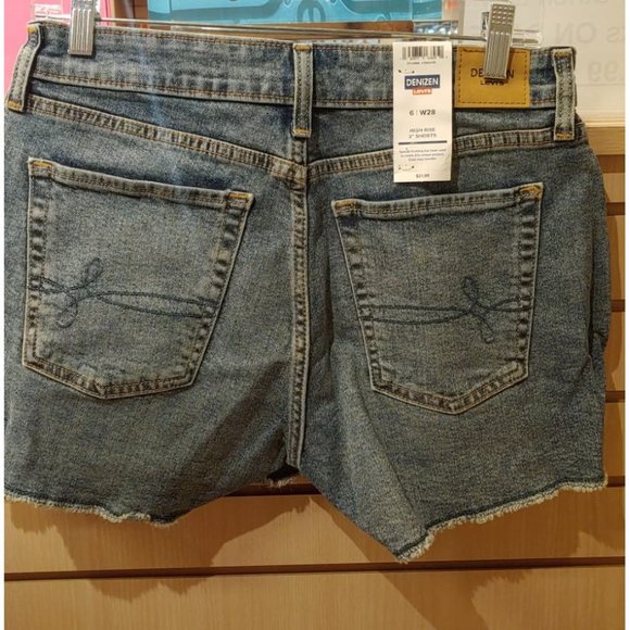DENIZEN Levi's® Women's High-Rise 3" Jean Shorts 4 W27 - Picture 5 of 9